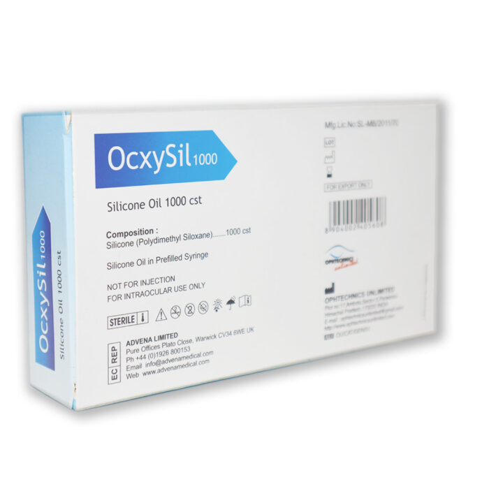 ocxysil retinal temponade