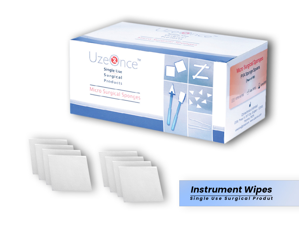 Ophthalmic instrument wipes, Ophthalmic disposable
